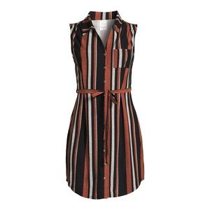 No Boundaries Shirt Dress - Large - NWT